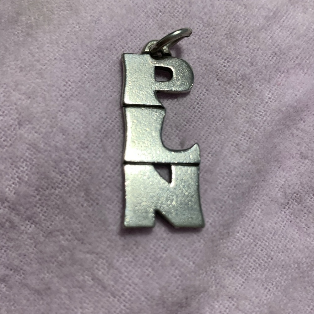 James Avery PLN Charm Sterling  ..loop in tact